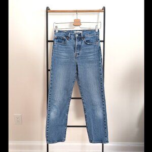 LEVI'S Straight Wedgie Ankle Cropped Jeans 25